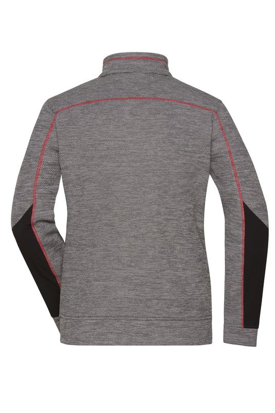 Pflegeleichte Strick-Fleecejacke für Arbeit und Freizeit - JN1817