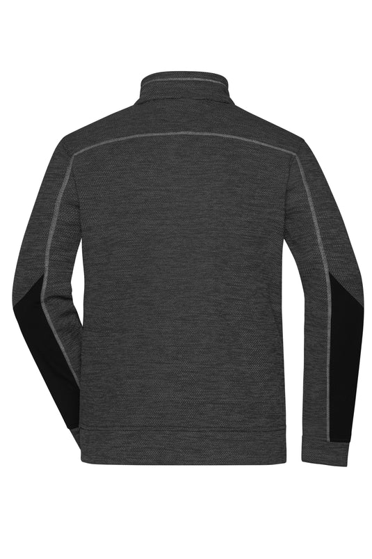 Pflegeleichte Strick-Fleecejacke für Arbeit und Freizeit - JN1818