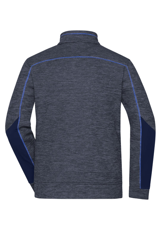 Pflegeleichte Strick-Fleecejacke für Arbeit und Freizeit - JN1818