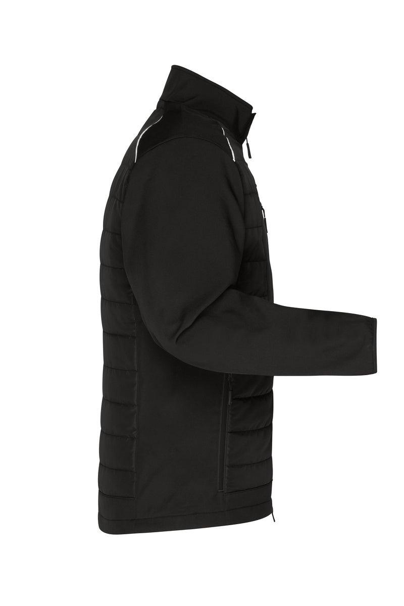 Laden Sie das Bild in Galerie -Viewer, Softshelljacke im attraktiven Materialmix - JN1820
