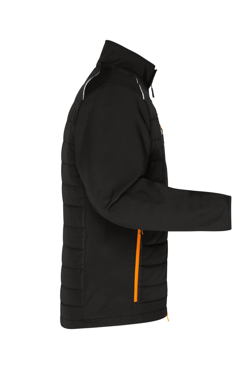 Laden Sie das Bild in Galerie -Viewer, Softshelljacke im attraktiven Materialmix - JN1820
