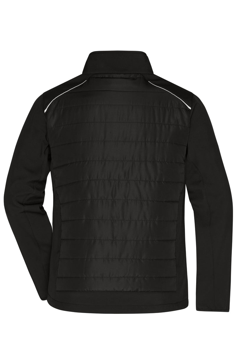 Laden Sie das Bild in Galerie -Viewer, Softshelljacke im attraktiven Materialmix - JN1820
