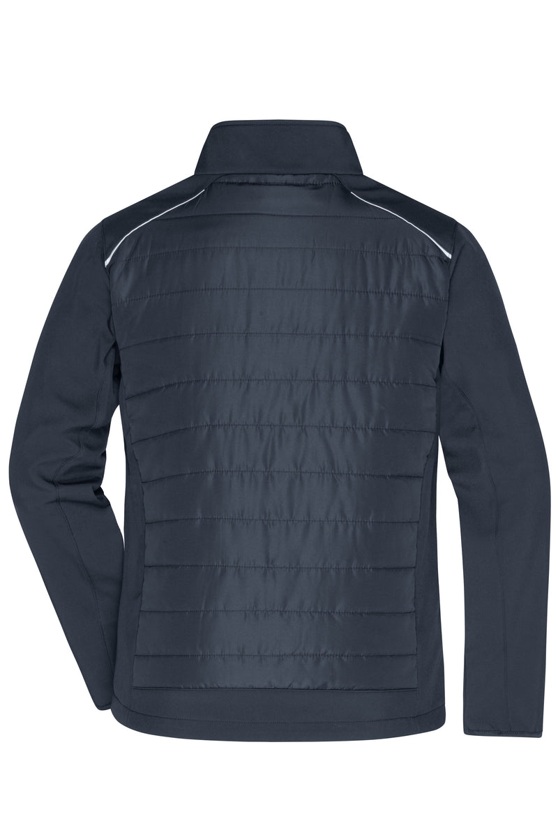 Laden Sie das Bild in Galerie -Viewer, Softshelljacke im attraktiven Materialmix - JN1820
