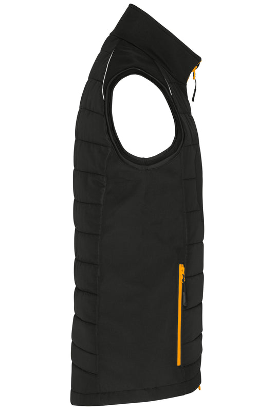 Softshellweste im attraktiven Materialmix - JN1822