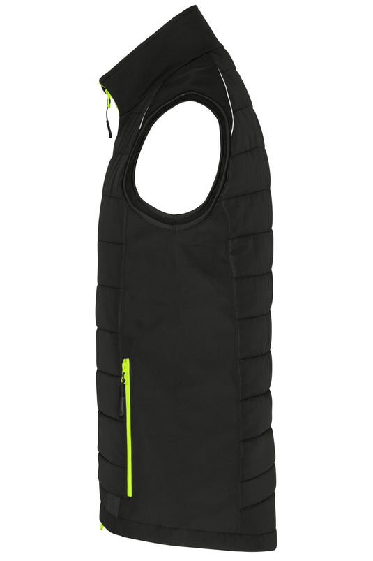 Softshellweste im attraktiven Materialmix - JN1822