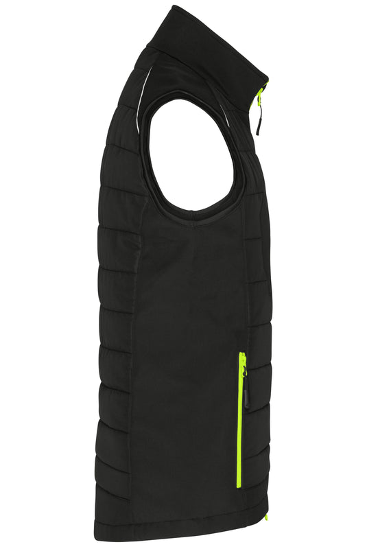 Softshellweste im attraktiven Materialmix - JN1822