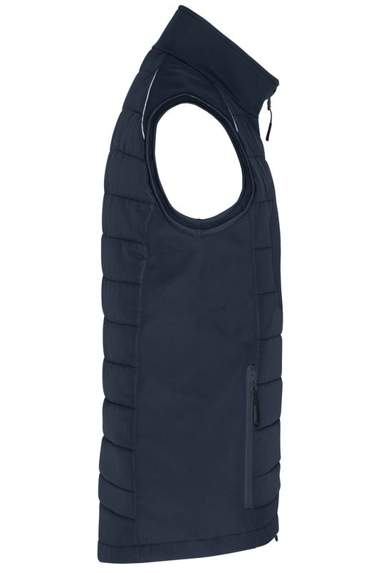Softshellweste im attraktiven Materialmix - JN1822