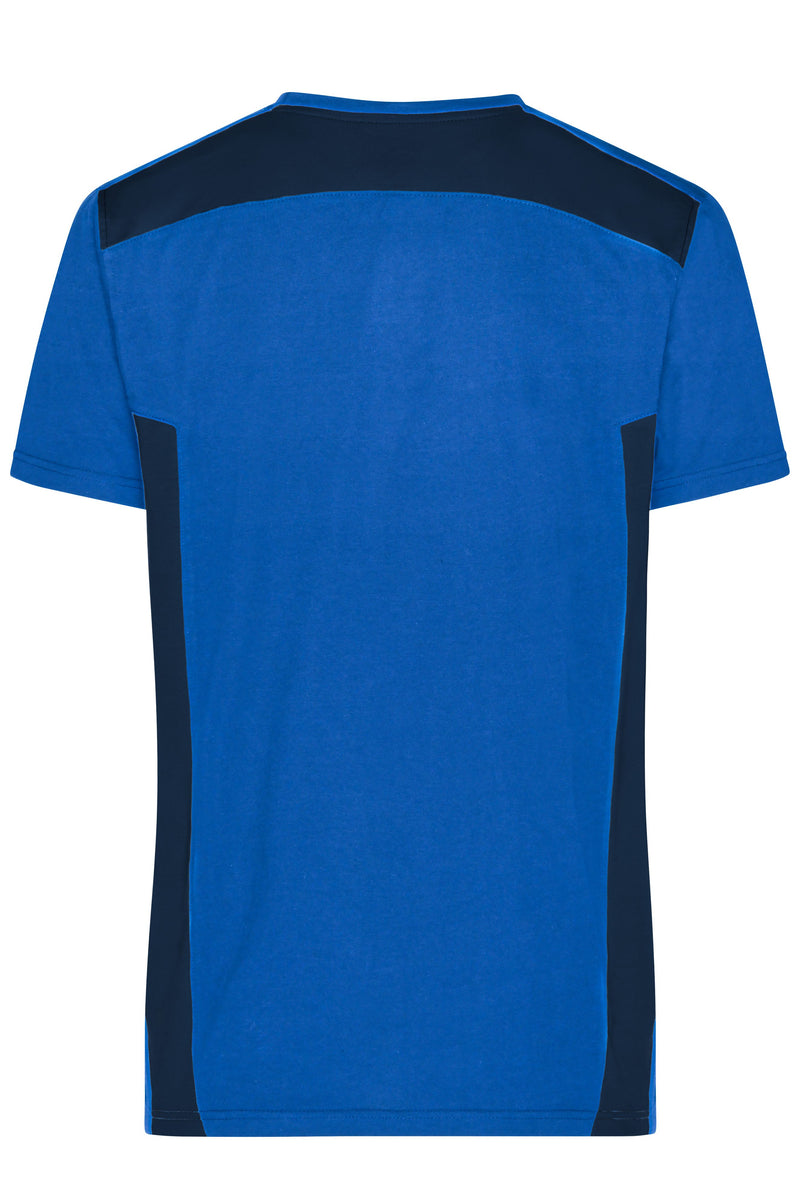 Laden Sie das Bild in Galerie -Viewer, Strapazierfähiges und pflegeleichtes T-Shirt mit Kontrasteinsätzen - JN1824
