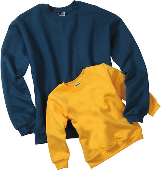 Klassisches Komfort Rundhals-Sweatshirt - Kinder - JN040K