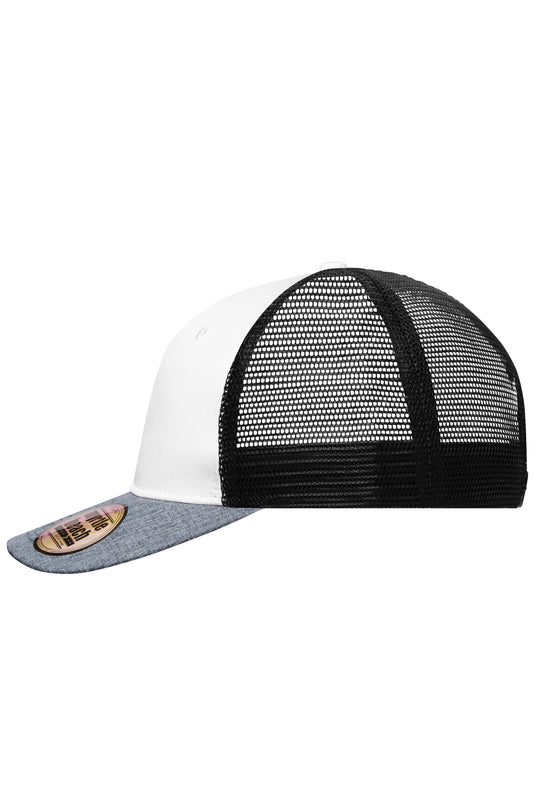 Stylische Mesh Cap in moderner Mélange-Optik - MB6244