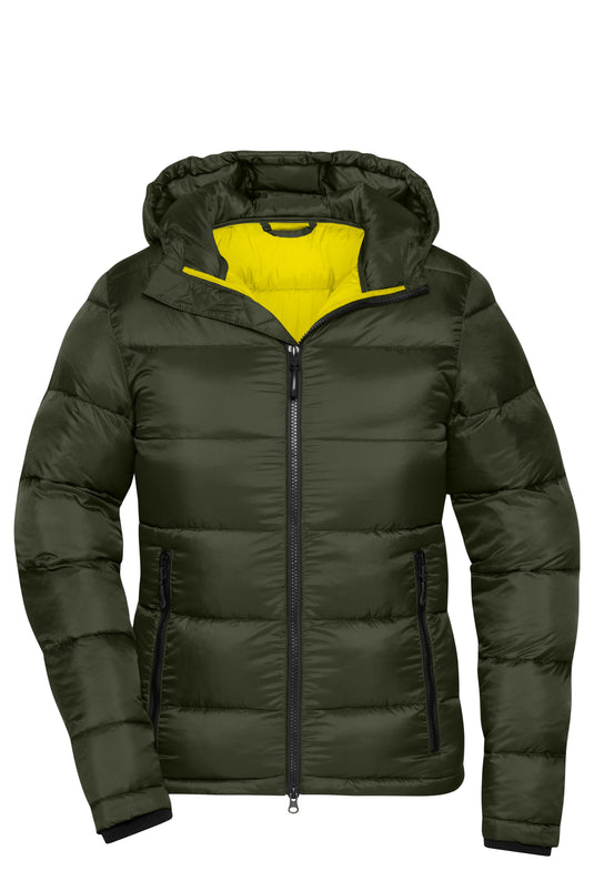 Gesteppte Winterjacke aus recyceltem Polyester mit DuPont™Sorona® Wattierung - Damen -JN1167