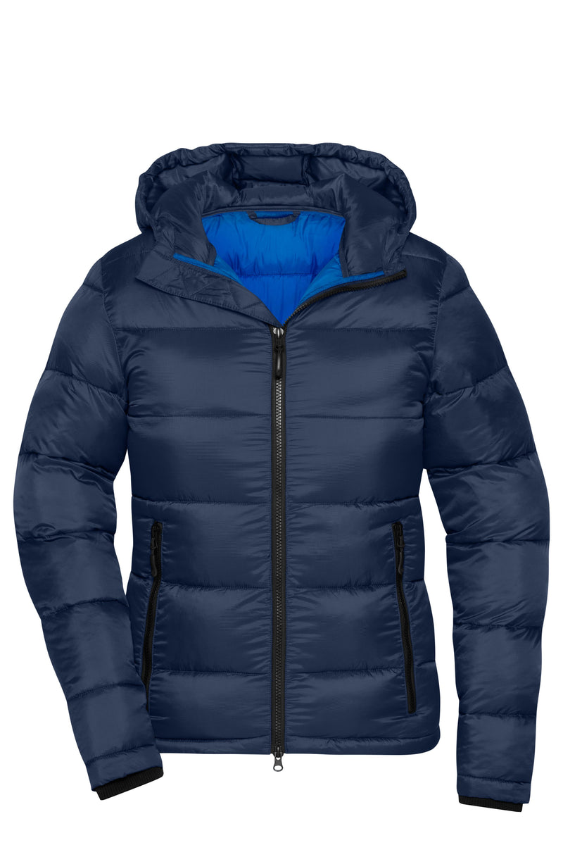 Laden Sie das Bild in Galerie -Viewer, Gesteppte Winterjacke aus recyceltem Polyester mit DuPont™Sorona® Wattierung - Damen -JN1167
