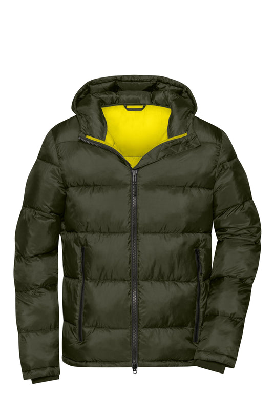 Gesteppte Winterjacke aus recyceltem Polyester mit DuPont™Sorona® Wattierung - Herren - JN1168