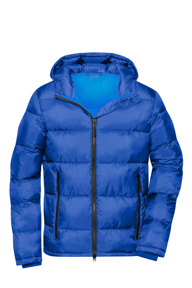 Laden Sie das Bild in Galerie -Viewer, Gesteppte Winterjacke aus recyceltem Polyester mit DuPont™Sorona® Wattierung - Herren - JN1168
