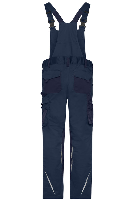 Spezialisierte Latzhose mit funktionellen Details und flexibel einstellbarem, elastischen Bund - JN1833