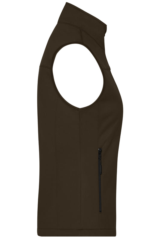 Klassische Softshellweste im sportlichen Design aus recyceltem Polyester - Damen - JN1169
