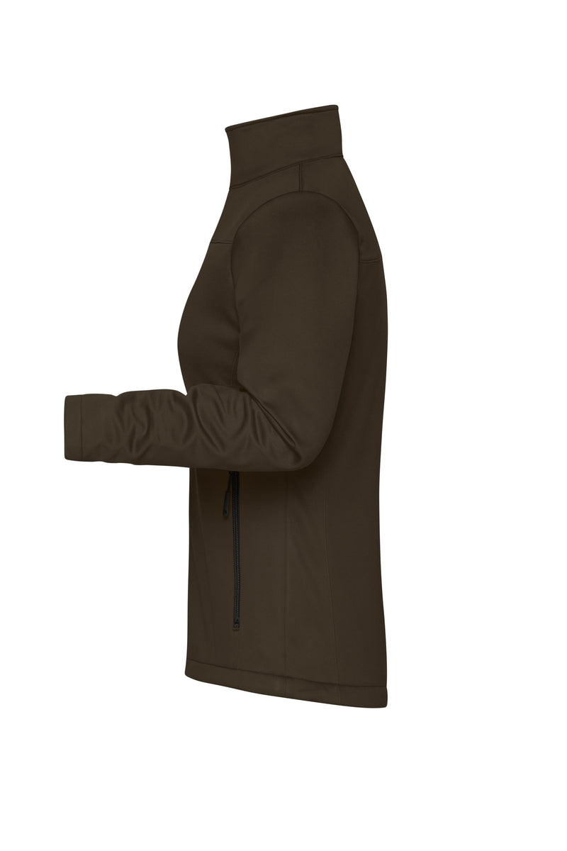 Laden Sie das Bild in Galerie -Viewer, Klassische Softshelljacke im sportlichen Design aus recyceltem Polyester - Damen - JN1171
