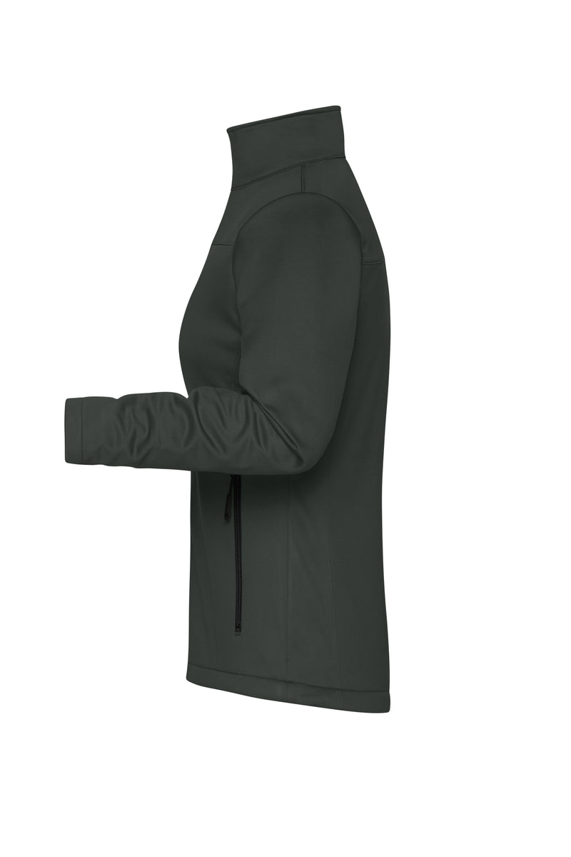 Laden Sie das Bild in Galerie -Viewer, Klassische Softshelljacke im sportlichen Design aus recyceltem Polyester - Damen - JN1171
