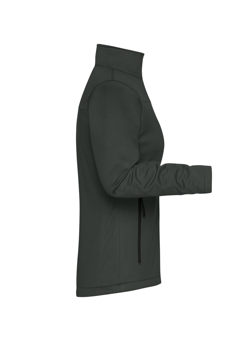 Laden Sie das Bild in Galerie -Viewer, Klassische Softshelljacke im sportlichen Design aus recyceltem Polyester - Damen - JN1171
