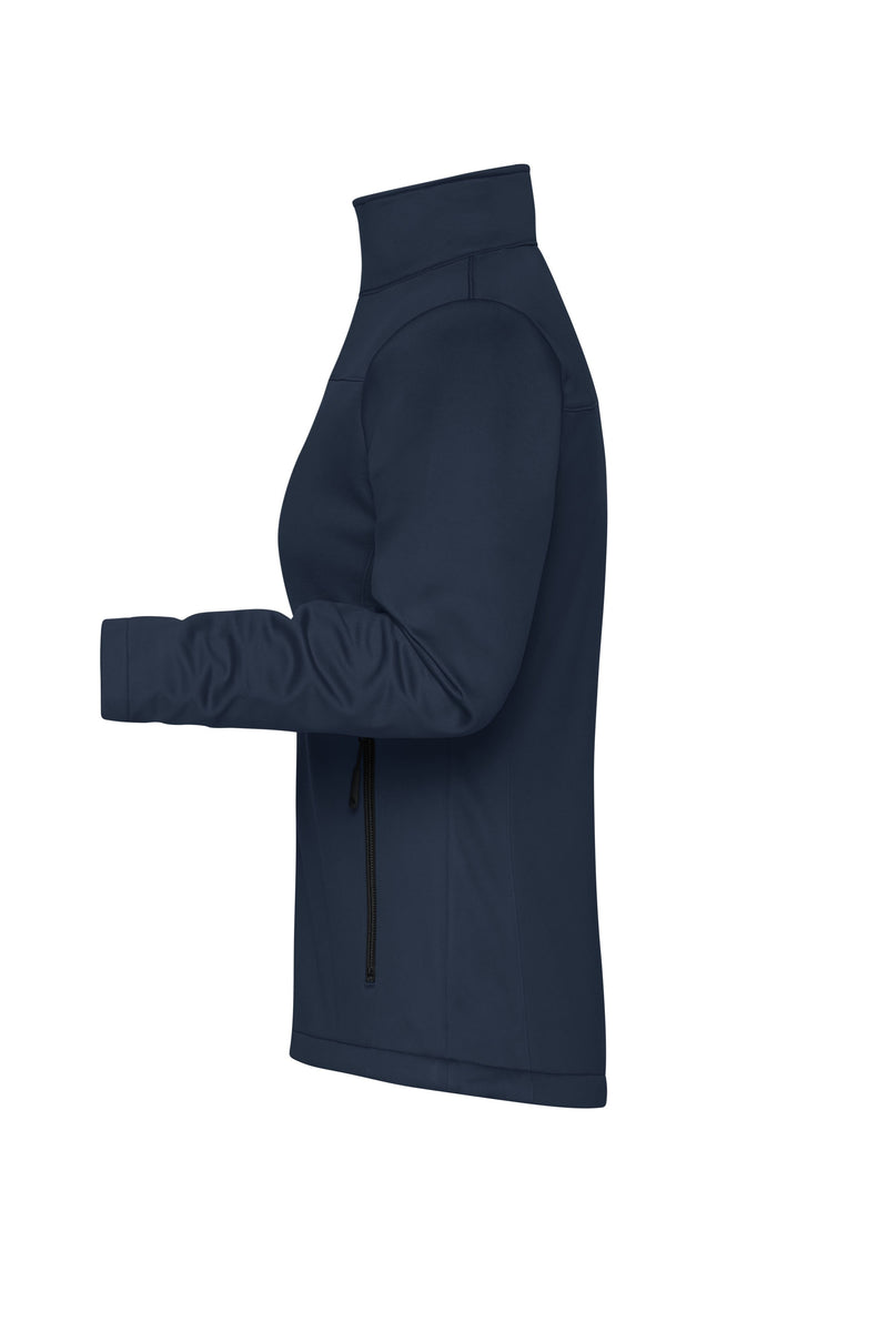 Laden Sie das Bild in Galerie -Viewer, Klassische Softshelljacke im sportlichen Design aus recyceltem Polyester - Damen - JN1171
