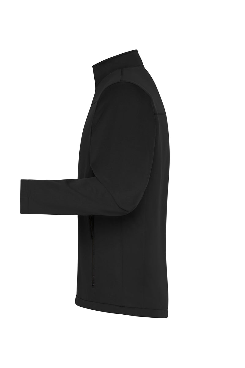 Laden Sie das Bild in Galerie -Viewer, Klassische Softshelljacke im sportlichen Design aus recyceltem Polyester - Herren - JN1172
