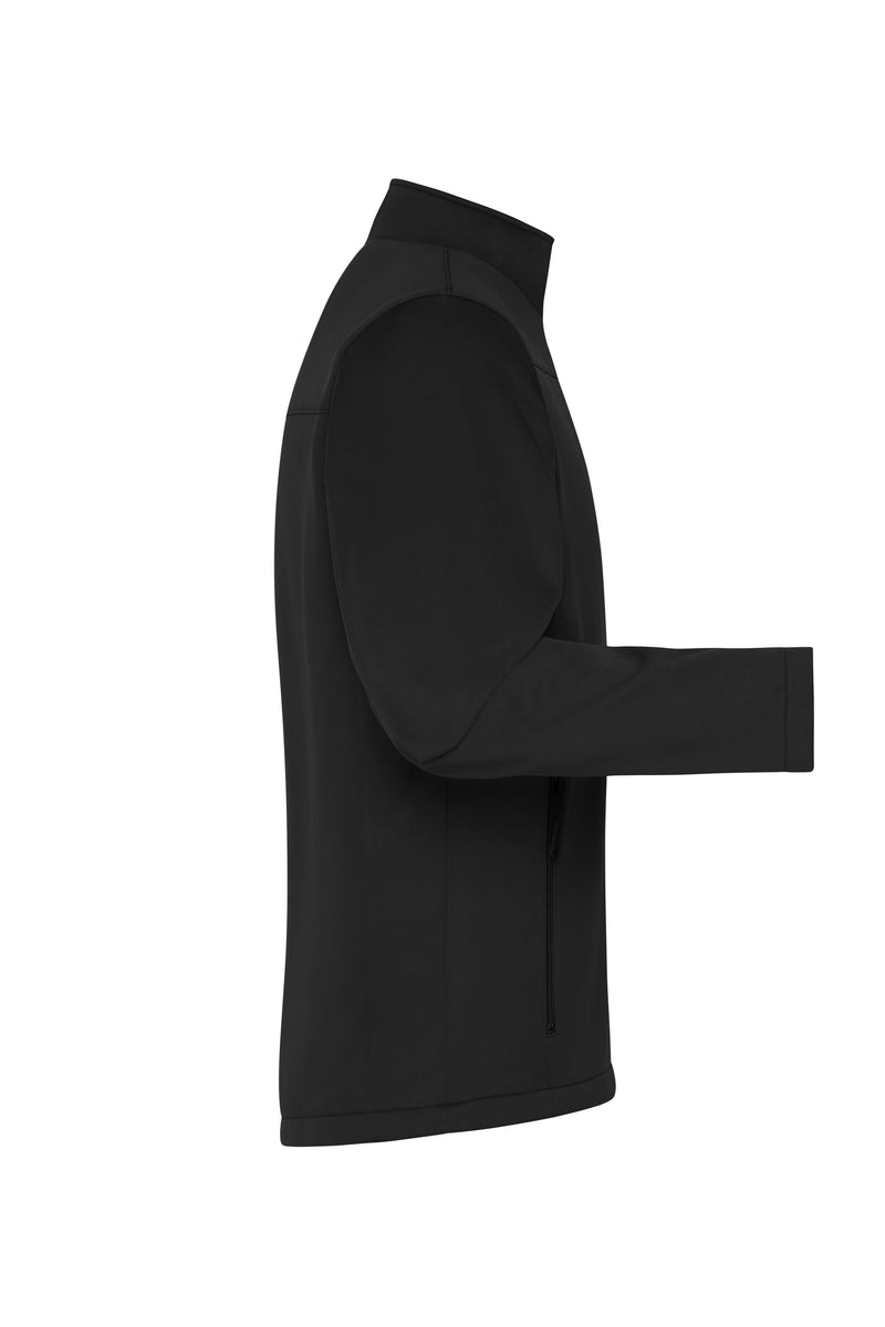 Laden Sie das Bild in Galerie -Viewer, Klassische Softshelljacke im sportlichen Design aus recyceltem Polyester - Herren - JN1172
