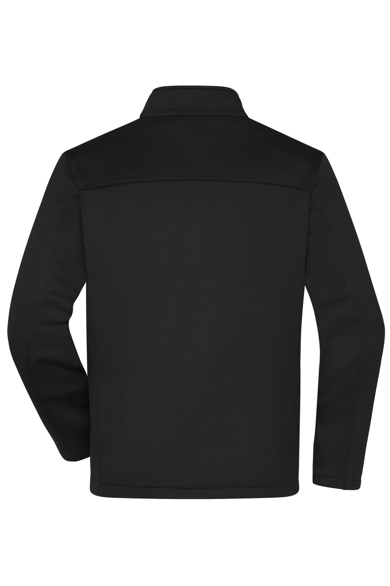Laden Sie das Bild in Galerie -Viewer, Klassische Softshelljacke im sportlichen Design aus recyceltem Polyester - Herren - JN1172
