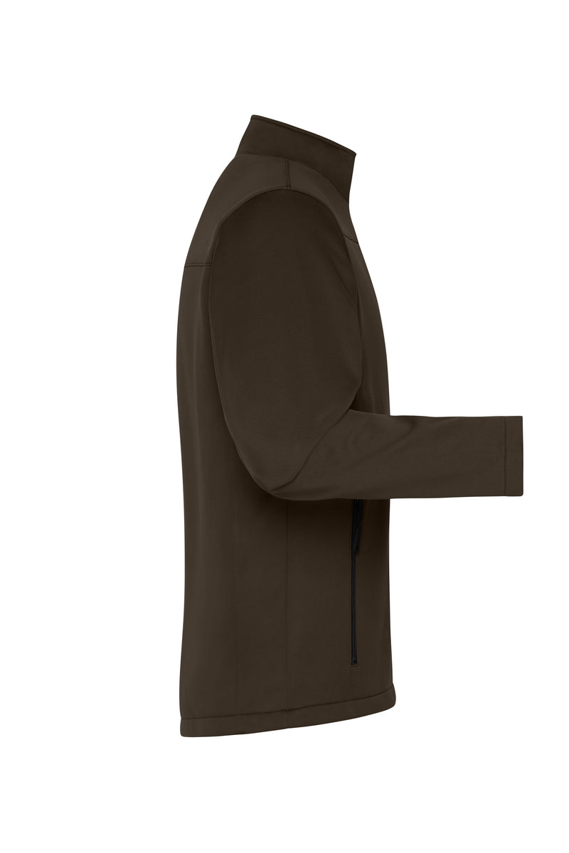 Laden Sie das Bild in Galerie -Viewer, Klassische Softshelljacke im sportlichen Design aus recyceltem Polyester - Herren - JN1172
