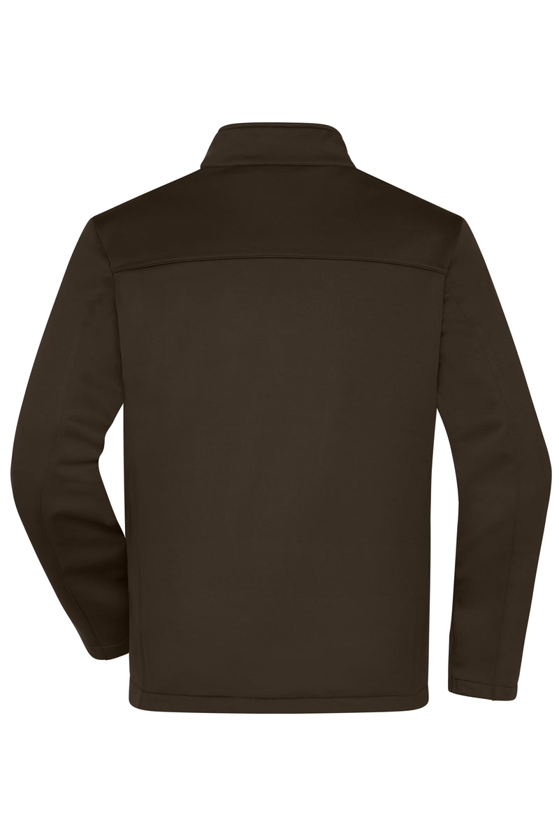 Laden Sie das Bild in Galerie -Viewer, Klassische Softshelljacke im sportlichen Design aus recyceltem Polyester - Herren - JN1172
