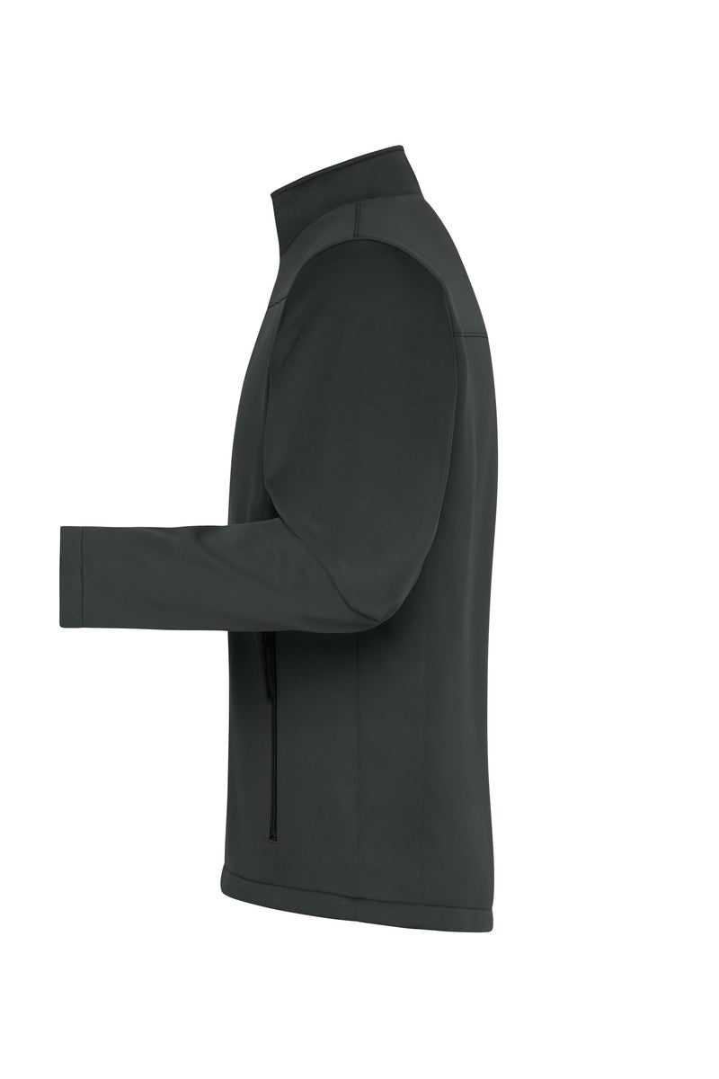 Laden Sie das Bild in Galerie -Viewer, Klassische Softshelljacke im sportlichen Design aus recyceltem Polyester - Herren - JN1172
