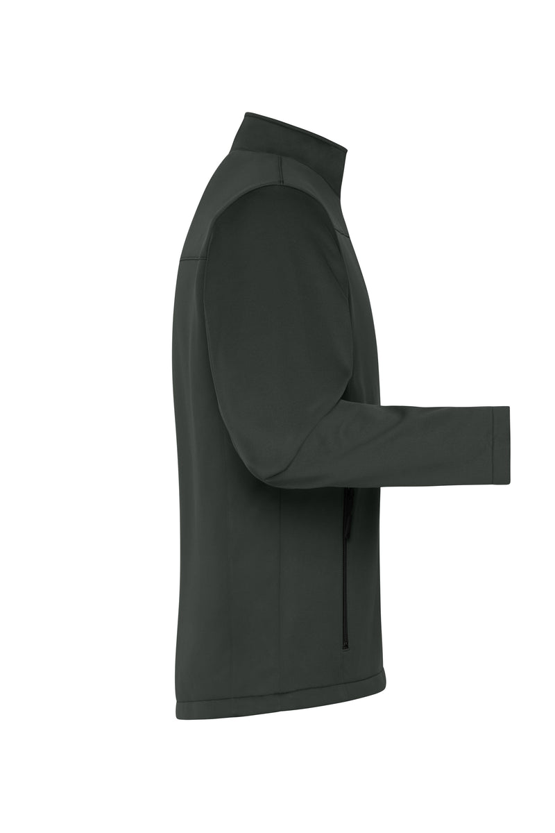 Laden Sie das Bild in Galerie -Viewer, Klassische Softshelljacke im sportlichen Design aus recyceltem Polyester - Herren - JN1172
