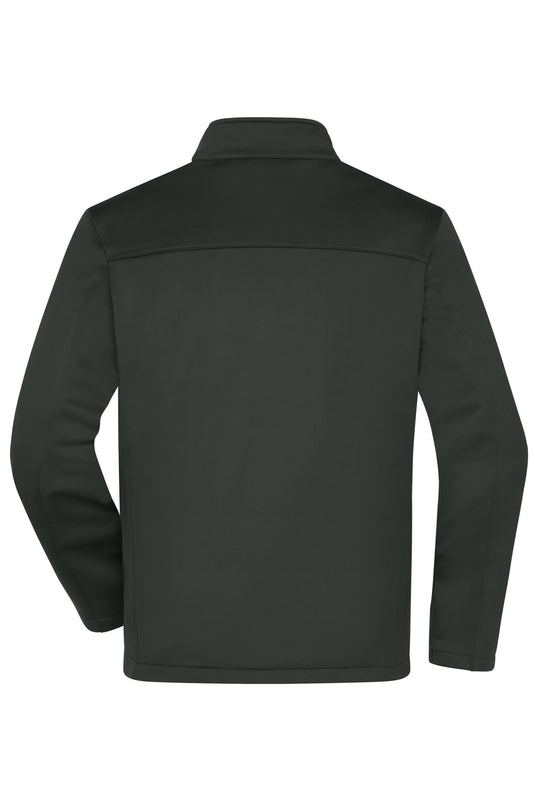 Klassische Softshelljacke im sportlichen Design aus recyceltem Polyester - Herren - JN1172