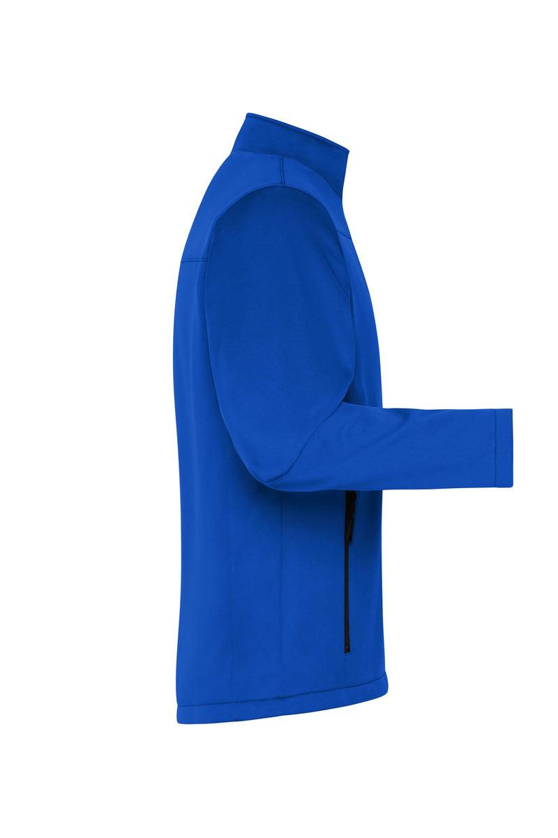 Laden Sie das Bild in Galerie -Viewer, Klassische Softshelljacke im sportlichen Design aus recyceltem Polyester - Herren - JN1172
