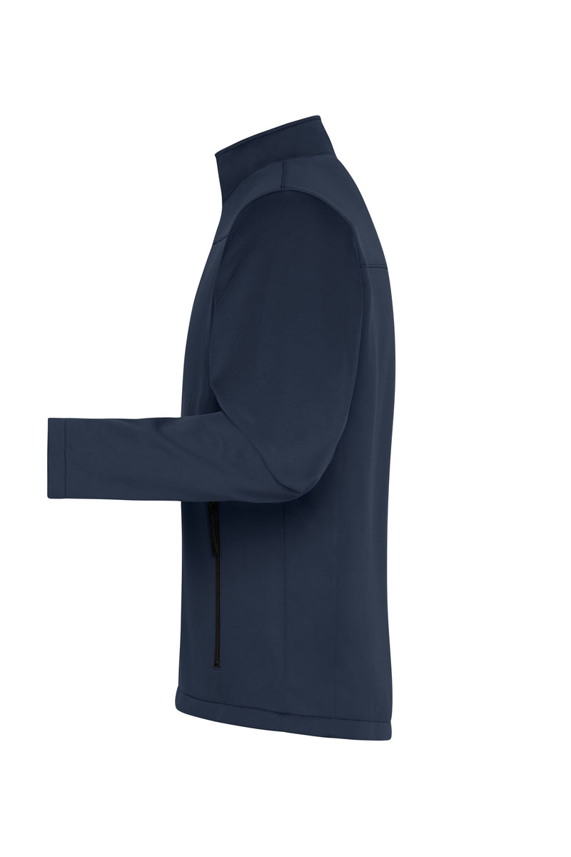 Laden Sie das Bild in Galerie -Viewer, Klassische Softshelljacke im sportlichen Design aus recyceltem Polyester - Herren - JN1172
