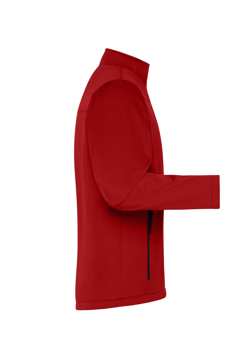 Laden Sie das Bild in Galerie -Viewer, Klassische Softshelljacke im sportlichen Design aus recyceltem Polyester - Herren - JN1172
