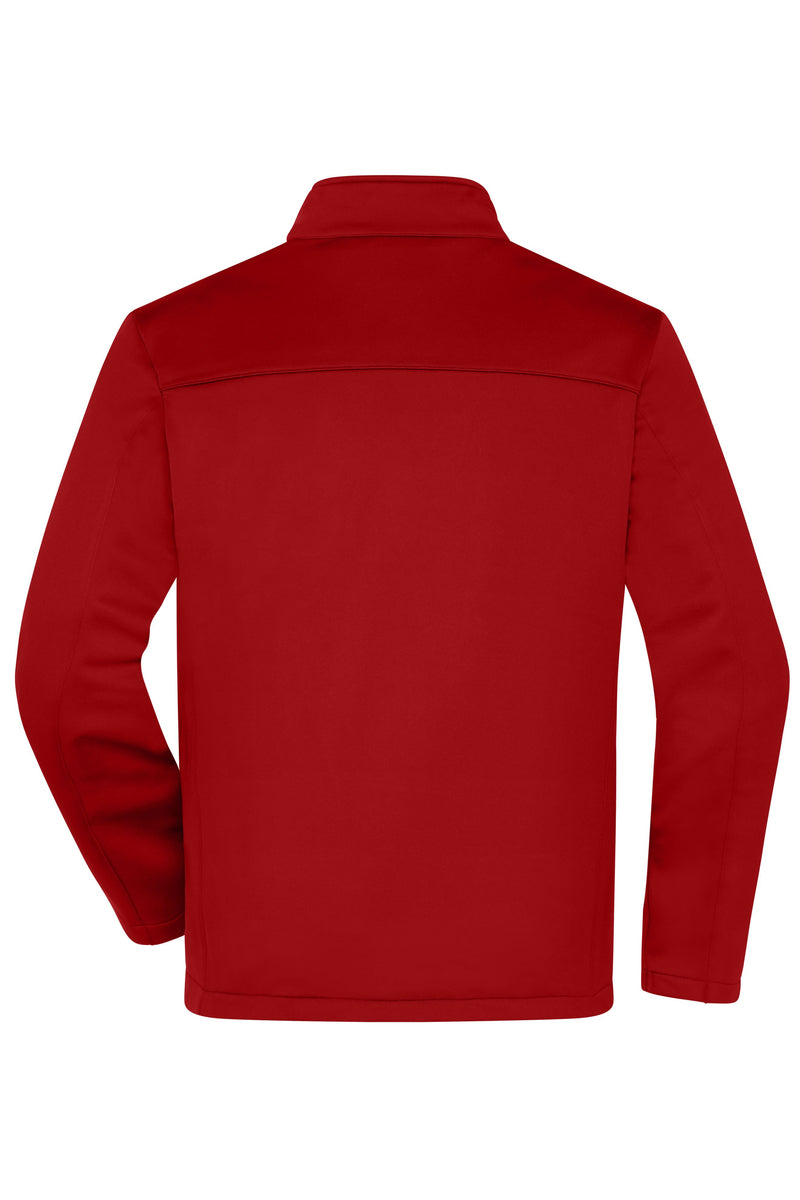 Laden Sie das Bild in Galerie -Viewer, Klassische Softshelljacke im sportlichen Design aus recyceltem Polyester - Herren - JN1172
