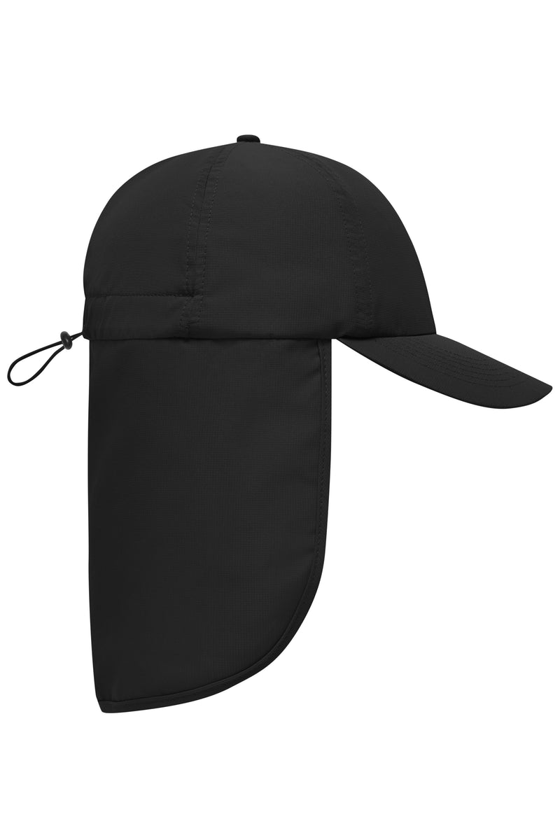 Laden Sie das Bild in Galerie -Viewer, 6 Panel Cap mit extra langem Nackenschutz - MB6243

