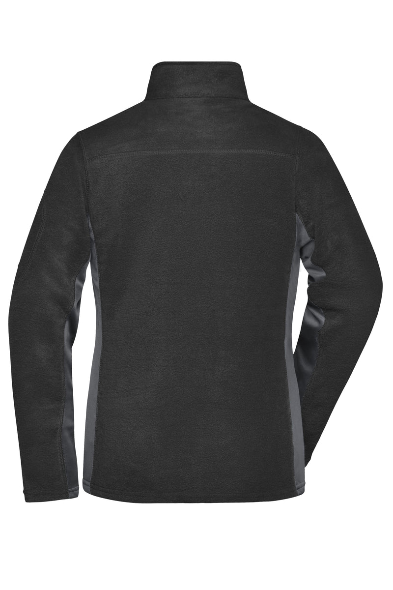 Laden Sie das Bild in Galerie -Viewer, Strapazierfähige Fleece Jacke im Materialmix - JN841
