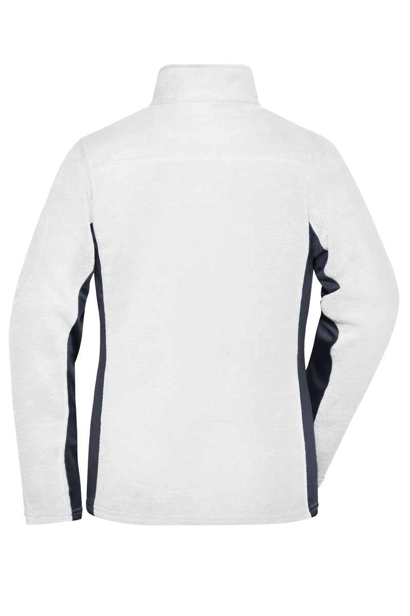 Laden Sie das Bild in Galerie -Viewer, Strapazierfähige Fleece Jacke im Materialmix - JN841
