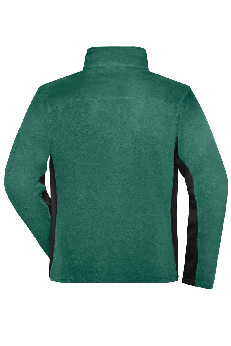 Laden Sie das Bild in Galerie -Viewer, Strapazierfähige Fleece Jacke im Materialmix - JN842
