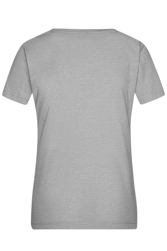 Modisches T-Shirt mit V-Ausschnitt - JN973