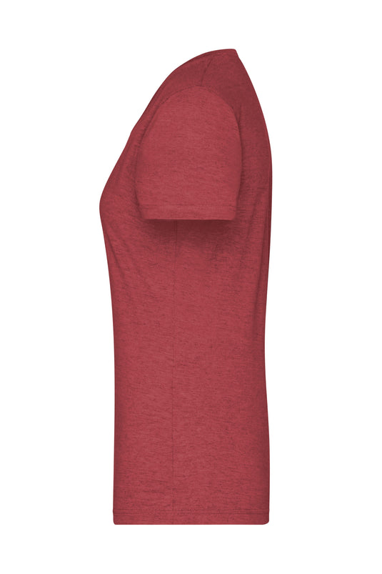 Modisches T-Shirt mit V-Ausschnitt - JN973