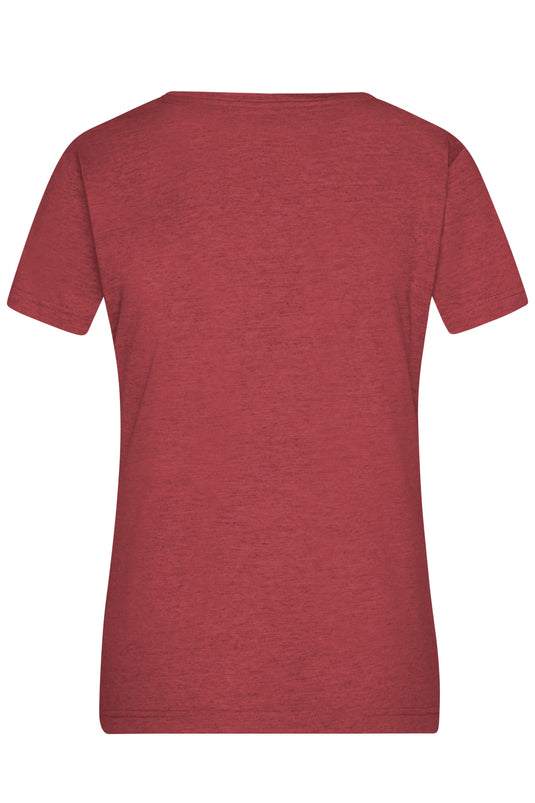 Modisches T-Shirt mit V-Ausschnitt - JN973