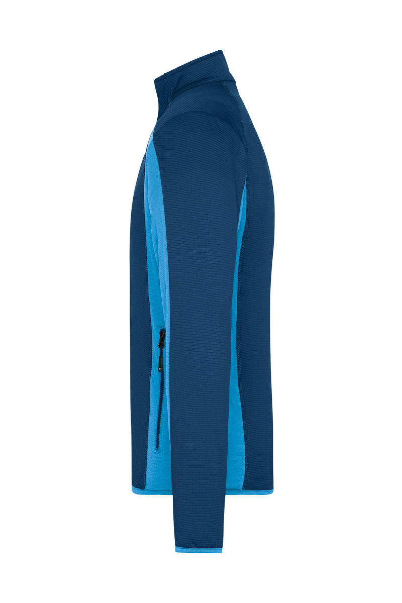 Laden Sie das Bild in Galerie -Viewer, Stretchfleecejacke im sportlichen Look - JN784
