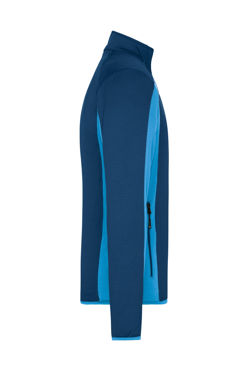 Laden Sie das Bild in Galerie -Viewer, Stretchfleecejacke im sportlichen Look - JN784
