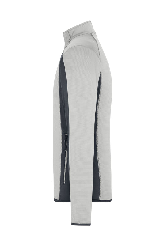 Stretchfleecejacke im sportlichen Look - JN784