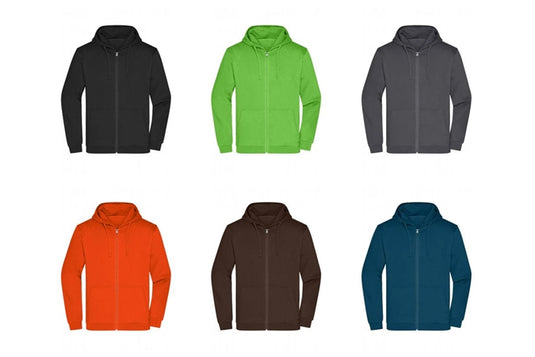 Klassische Sweatjacke mit Kapuze - Herren - JN756