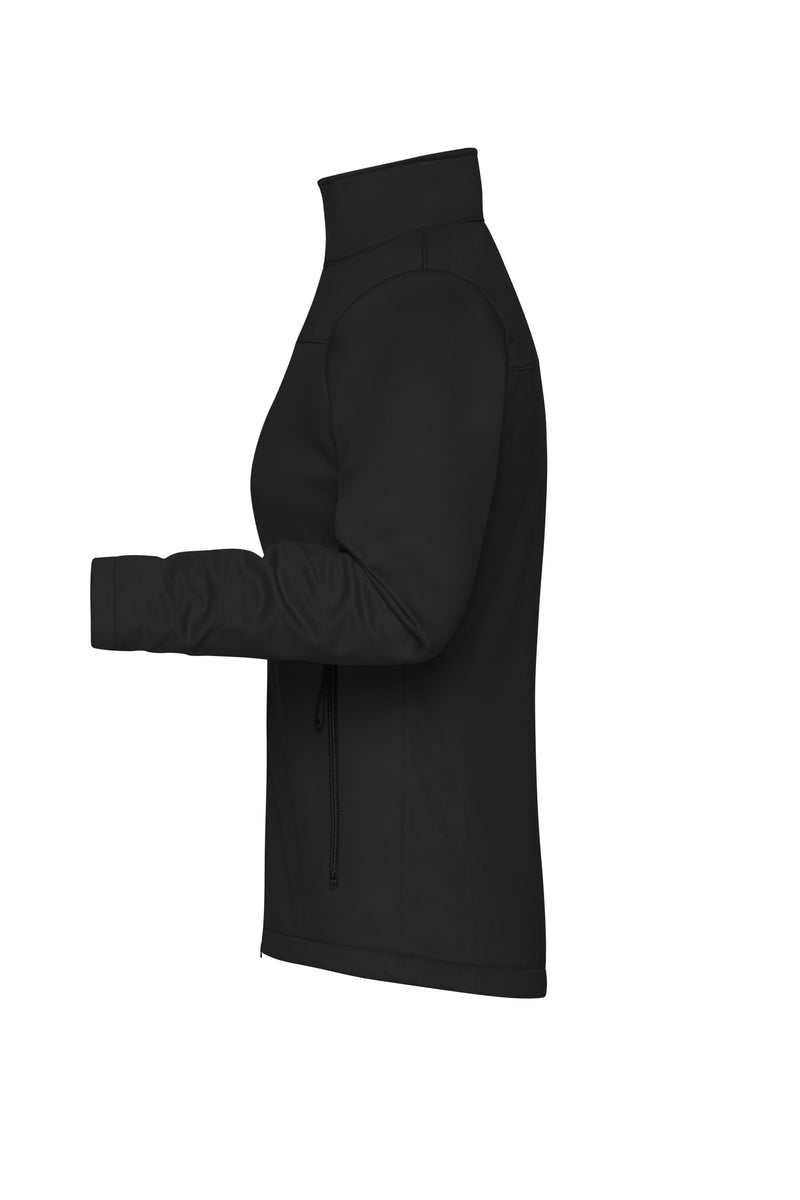 Laden Sie das Bild in Galerie -Viewer, Klassische Softshelljacke im sportlichen Design aus recyceltem Polyester - Damen - JN1171

