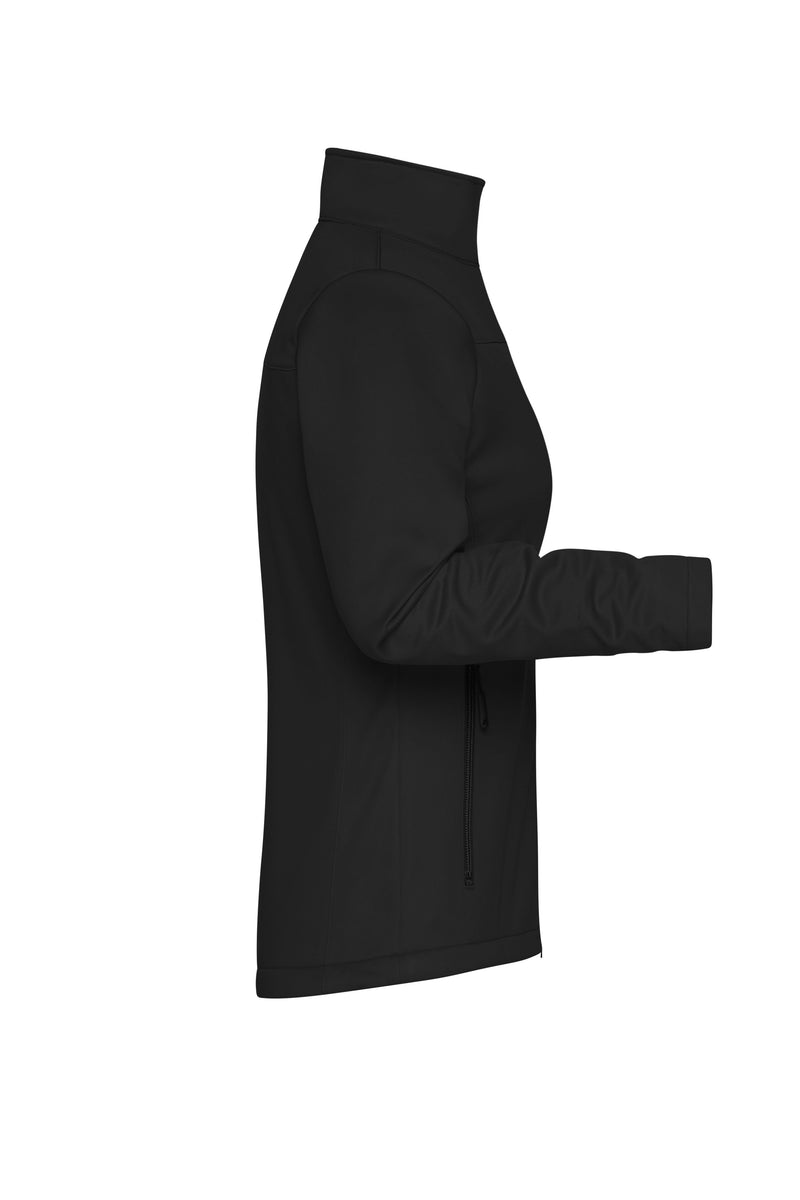 Laden Sie das Bild in Galerie -Viewer, Klassische Softshelljacke im sportlichen Design aus recyceltem Polyester - Damen - JN1171
