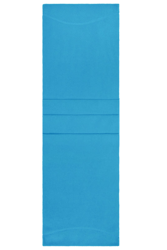Eleganter Fleece Schal mit umgenähten Enden und Ziernaht - MB7740